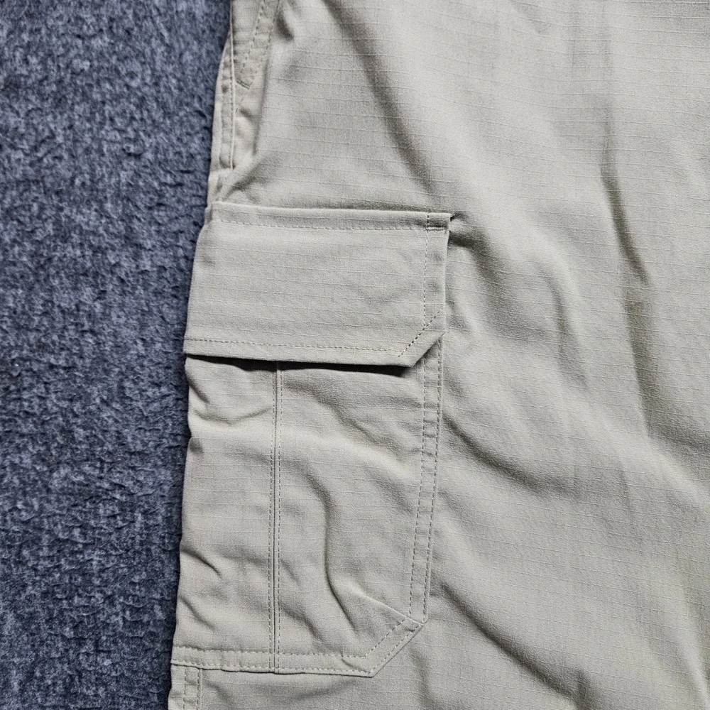 Under Armour Cargo Pants Mens 38x30 Tan Tactical Ripstop Utility Pockets